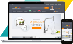 DEMO elektroninė parduotuvė - kūrimas ir nuoma